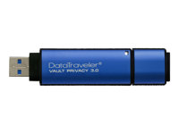 Kingston DataTraveler Vault Privacy 3.0 - Clé USB - chiffré - 32 Go - USB 3.0 - Conformité TAA DTVP30/32GB