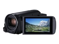 Canon LEGRIA HF R806 - Essential Kit - caméscope - 1080p / 50 pi/s - 3.28 MP - 32x zoom optique - carte Flash - noir 1960C015