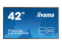 iiyama ProLite LH4265S-B1 - Classe 42" écran LED - signalisation numérique - 1080p (Full HD) 1920 x 1080 - noir LH4265S-B1