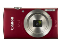 Canon IXUS 185 - Appareil photo numérique - compact - 20.0 MP - 720 p / 25 pi/s - 8x zoom optique - rouge 1809C001