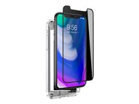 Zagg 360 Protection - Verre et Bundle de cas - boîtier de protection pour téléphone portable - verre trempé, polyuréthanne thermoplastique (TPU) - 6.1" - pour Apple iPhone XR 200101918