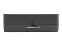 StarTech.com Composite?to VGA Video Converter?-?1920x1200?-?Composite Video Scaler - S Video to VGA Adapter - Convertisseur vidéo - vidéo composite, S-video - VGA - noir VID2VGATV3