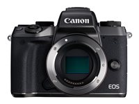 Canon EOS M5 - Appareil photo numérique - sans miroir - 24.2 MP - APS-C - 1080p / 60 pi/s - 8.3x zoom optique objectif EF-S 18 - 150 mm IS STM - Wi-Fi, NFC, Bluetooth - noir 1279C022