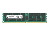 Micron - DDR4 - module - 128 Go - module LRDIMM 288 broches - 2933 MHz / PC4-23466 - CL21 - 1.2 V - Load-Reduced - ECC MTA72ASS16G72LZ-2G9B3R