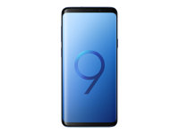 Samsung Galaxy S9+ - 4G smartphone - double SIM - RAM 6 Go / Mémoire interne 64 Go - microSD slot - écran OEL - 6.2" - 2960 x 1440 pixels - 2x caméras arrière 12 MP, 12 MP - front camera 8 MP - Bleu corail SM-G965FZBDXEF