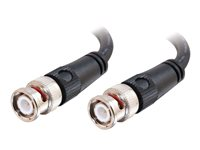 C2G - Câble vidéo - BNC (M) pour BNC (M) - 1 m - câble coaxial à double blindage 80365