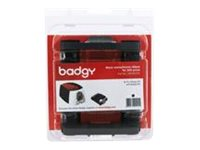 Badgy - Noir / monochrome - cassette à ruban d'impression - pour Badgy 100, 200; Evolis Primacy 2 Simplex Expert CBGR0500K