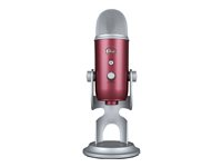 Blue Microphones Yeti - 10-Year Anniversary Edition - microphone - USB - rouge acier 988-000194