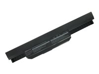 DLH - Batterie de portable (standard) (équivalent à : ASUS A32-K53, ASUS A42-K53, ASUS A31-K53, ASUS A41-K53, ASUS A41-K53E) - Lithium Ion - 6 cellules - 5200 mAh - noir - pour ASUSPRO ESSENTIAL P43; P53; ASUS A53; A54; K43; K53; P53; X43; X44; X53; X54; Z54 AASS1435-B058Q6