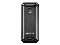 ADATA P5000 - Banque d'alimentation - 5000 mAh - 1 A (USB) - noir AP5000-USBA-CBK