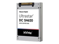 WD Ultrastar DC SN620 SDLC2CLR-016T-3NA1 - Disque SSD - 1.92 To - interne - 2.5" (dans un support de 2,5") - U.2 PCIe 3.0 x4 (NVMe) 0TS1842