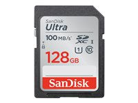 SanDisk Ultra - Carte mémoire flash - 128 Go - UHS-I U1 / Class10 - SDXC UHS-I SDSDUNR-128G-GN6IN