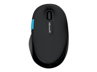 Microsoft Sculpt Comfort Mouse - Souris - pour droitiers - optique - 6 boutons - sans fil - Bluetooth 3.0 - noir H3S-00002