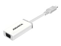 ADATA USB-C to VGA adapter - Adaptateur vidéo externe - USB-C - VGA - blanc ACVGAPL-ADP-CWH