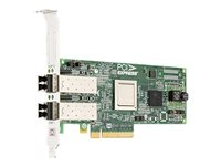 Dell Emulex LPE-12002 - Adaptateur de bus hôte - PCIe 2.0 x8 profil bas - 8Gb Fibre Channel x 2 - pour PowerEdge R220, R320, T320, T330, T630; PowerEdge R330, R430, R530, R640, R730, R740, R940 406-BBGR