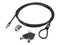 HP Docking Station Cable Lock - Câble de sécurité - pour Portable 14u G6, 15u G2, 15u G3, 15u G4, 15u G5, 15u G6, 17, 17 G2, 84XX, 85XX, 8770 AU656AA#AC3