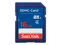 SanDisk Standard - Carte mémoire flash - 16 Go - Class 4 - SDHC SDSDB-016G-B35