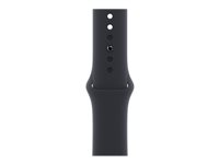 Apple - Bracelet pour montre intelligente - taille Regular - noir minuit - pour Watch (38 mm, 40 mm, 41 mm) MKU83ZM/A