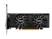 MSI GTX 1650 4GT LP OC - carte graphique - GF GTX 1650 - 4 Go GEFORCE GTX 1650 4GT LP OC