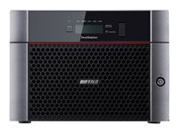 BUFFALO TeraStation 5810DN - Serveur NAS - 8 Baies - 32 To - SATA 6Gb/s - HDD 8 To x 4 - RAID 0, 1, 5, 6, 10, JBOD - RAM 4 Go - 10 Gigabit Ethernet - iSCSI TS5810DN3204-EU