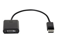 HP - Câble DVI - DisplayPort (M) pour DVI-D (F) - 19 cm - pour Elite 600 G9, 800 G9, t655; EliteDesk 80X G8; Pro t550; ProOne 440 G9; Workstation Z2 G9 FH973AT