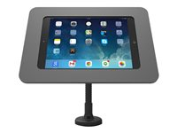 Compulocks Rokku Flex Arm iPad 9.7" / Galaxy Tab A 9.7" / S2 9.7" / S3 9.7" Counter Top Kiosk Black - Boîtier - Anti-vol - pour tablette - verrouillable - aluminium de haute qualité - noir - Taille d'écran : 9.7" - montable sur mur - pour Apple 9.7-inch iPad Pro; Samsung Galaxy Tab A (9.7 "), Tab S2 (9.7 ") 159B260ROKB