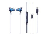 Samsung EO-IC500 - Écouteurs avec micro - intra-auriculaire - filaire - Suppresseur de bruit actif - USB-C - noir EO-IC500BBEGWW