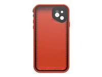 LifeProof FRE - Étui de protection étanche pour téléphone portable - ciel de feu (aqua/rouge orange) - pour Apple iPhone 11 77-62488