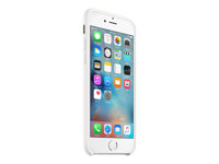 Apple - Coque de protection pour téléphone portable - silicone - blanc - pour iPhone 6, 6s MKY12ZM/A