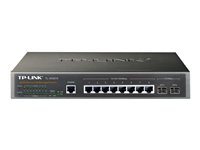 TP-LINK JetStream TL-SG3210 - Commutateur - Géré - 8 x 10/100/1000 - Ordinateur de bureau, Montable sur rack TL-SG3210