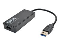 Tripp Lite USB 3.0 to HDMI Dual Monitor External Video Graphics Card Adapter SuperSpeed 1080p - Adaptateur vidéo externe - USB 3.0 - HDMI U344-001-HDMI-R