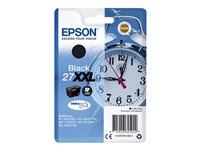 Epson 27XXL - 34.1 ml - XL - noir - originale - emballage coque avec alarme radioélectrique/ acoustique - cartouche d'encre - pour WorkForce WF-3620, WF-3640, WF-7110, WF-7610, WF-7620, WF-7715, WF-7720 C13T27914022