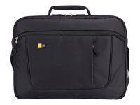 Case Logic 17.3" Laptop and iPad Briefcase - Sacoche pour ordinateur portable - 17.3" - noir ANC317