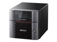 BUFFALO TeraStation 5210DF Series - Serveur NAS - 2 Baies - 512 Go - SATA 6Gb/s - HDD 256 Go x 2 - RAID 0, 1, JBOD - RAM 4 Go - 10 Gigabit Ethernet - iSCSI - avec service d'échange du disque dur TeraStation VIP en 24 h pendant 3 ans TS5210DF00502-EU