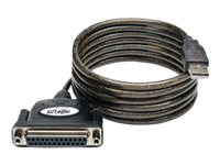 Tripp Lite 6ft Hi-Speed USB to IEEE 1284 Parallel Printer Adapter Cable 6' - Adaptateur parallèle - USB - IEEE 1284 U207-006