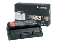Lexmark - À rendement élevé - noir - originale - cartouche de toner - pour Lexmark E320, E322, E322n, E322tn 08A0477