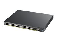 Zyxel XGS2210-52HP - Commutateur - Géré - 48 x 10/100/1000 (PoE) + 4 x 10 Gigabit SFP+ - Montable sur rack - PoE (375 W) XGS2210-52HP-EU0101F