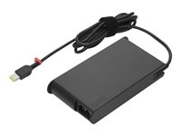 Lenovo - Adaptateur secteur - mince - CA 100-240 V - 230 Watt - Europe centrale - noir - pour IdeaPad Gaming 3 15; Legion 5 15; 5 17; 5 Pro 16; 5P 15ARH05; S7 15; ThinkBook 16p G2 ACH GX20Z46306