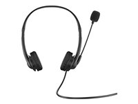 HP G2 - Micro-casque - sur-oreille - filaire - USB - noir ombré - pour Portable 1040 G9, 245 G9, 256 G8, 25X G9, 64X G9, 65X G9, 860 G9; ProBook 44X G9, 45X G9 428H5AA#ABB