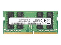 HP - DDR4 - module - 4 Go - SO DIMM 260 broches - 2666 MHz / PC4-21300 - 1.2 V - mémoire sans tampon - non ECC - pour (non-ECC): EliteBook 735 G5, 735 G6, 745 G5, 745 G6, 755 G5, 830 G5, 830 G6, 830 G8, 840 G8, 840r G4, 850 G5, 850 G6, 850 G7, 850 G8; EliteBook x360; ProBook 430 G6, 430 G7, 440 G7, 445r G6, 450 G6, 450 G7, 455r G6, 45X G5, 640 G5, 64X G4, 650 G4, 650 G5; ZBook 14u G5, 14u G6, 15u G5, 15u G6, 15v G5 4VN05ET#AC3