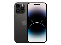 Apple iPhone 14 Pro Max - 5G smartphone - double SIM / Mémoire interne 512 Go - écran OEL - 6.7" - 2796 x 1290 pixels (120 Hz) - 3 x caméras arrière 48 MP, 12 MP, 12 MP - front camera 12 MP - noir spatial MQAF3ZD/A