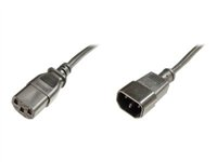 Uniformatic - Câble d'alimentation - power IEC 60320 C13 pour IEC 60320 C14 - CA 250 V - 5 m 46055