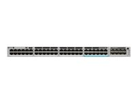Cisco Catalyst 3850-48U-L - Commutateur - C3 - Géré - 48 x 10/100/1000 (UPOE) - de bureau, Montable sur rack - UPOE (630 W) WS-C3850-12X48U-L