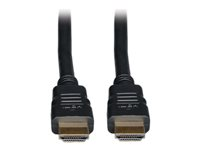 Tripp Lite 25ft High Speed HDMI Cable with Ethernet Digital Video / Audio 4K x 2K M/M 25' - HDMI avec câble Ethernet - HDMI (M) pour HDMI (M) - 7.6 m - noir P569-025