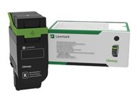 Lexmark - Noir - original - boîte - cartouche de toner LCCP, LRP - pour Lexmark CS531dw, CS632dwe, CX532adwe, CX635adwe 75M20K0