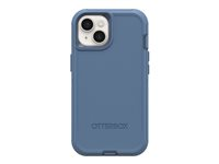 OtterBox Defender Series - Coque de protection pour téléphone portable - compatibilité avec MagSafe - polycarbonate, caoutchouc synthétique - jeans bleu bébé (bleu) - pour Apple iPhone 14 Plus, 15 Plus 77-94044