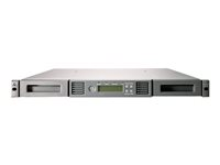 HPE 1/8 G2 Tape Autoloader Ultrium 3000 - Chargeur automatique de bande - 12 To / 24 To - logements : 8 - LTO Ultrium (1.5 To / 3 To) - Ultrium 5 - SAS-2 - externe - 1U - lecteur de codes barres, chiffrement BL536B