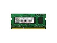 Transcend - DDR3 - module - 1 Go - SO DIMM 204 broches - 1066 MHz / PC3-8500 - CL7 - 1.5 V - mémoire sans tampon - non ECC TS128MSK64V1U