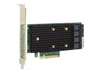Broadcom HBA 9500-16i Tri-Mode - Contrôleur de stockage - 16 Canal - SATA 6Gb/s / SAS 12Gb/s / PCIe 4.0 (NVMe) - PCIe 4.0 x8 05-50077-02