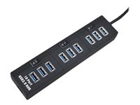 MCL Samar USB3-M110/N - Concentrateur (hub) - 10 x SuperSpeed USB 3.0 - de bureau USB3-M110/N